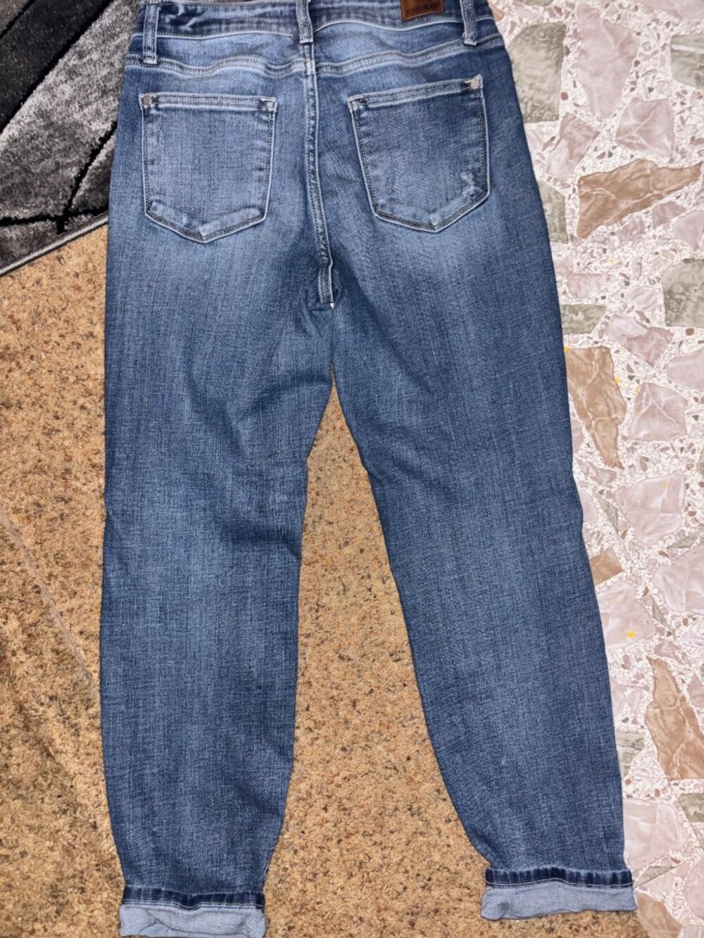 JUDY BLUE 7/28 BOYFRIEND DISTRESSED - Picture 5 of 8